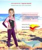 Girls' Long Sleeve 2.5MM Wetsuit: Thickened, Warm, UV-Protected One-Piece for Surfing and Snorkeling