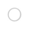 Cartier C De Klassischer Buchstaben Platin Diamant Ring Unisex Ringe B4051300