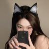Halloween/Christmas Cat Ear Headband, Costume Accessory, Hair Hoop Hairband For Women