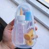 50ml Newborn Pet Feeding Set: Assorted Soft Nipples + Dropper + Storage Case