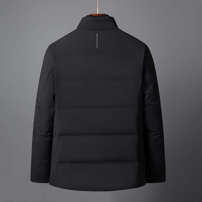 Winter Men's Down Coat 2023 Casual Thick Warm Winter White Duck Down Jacket Men Plus Size