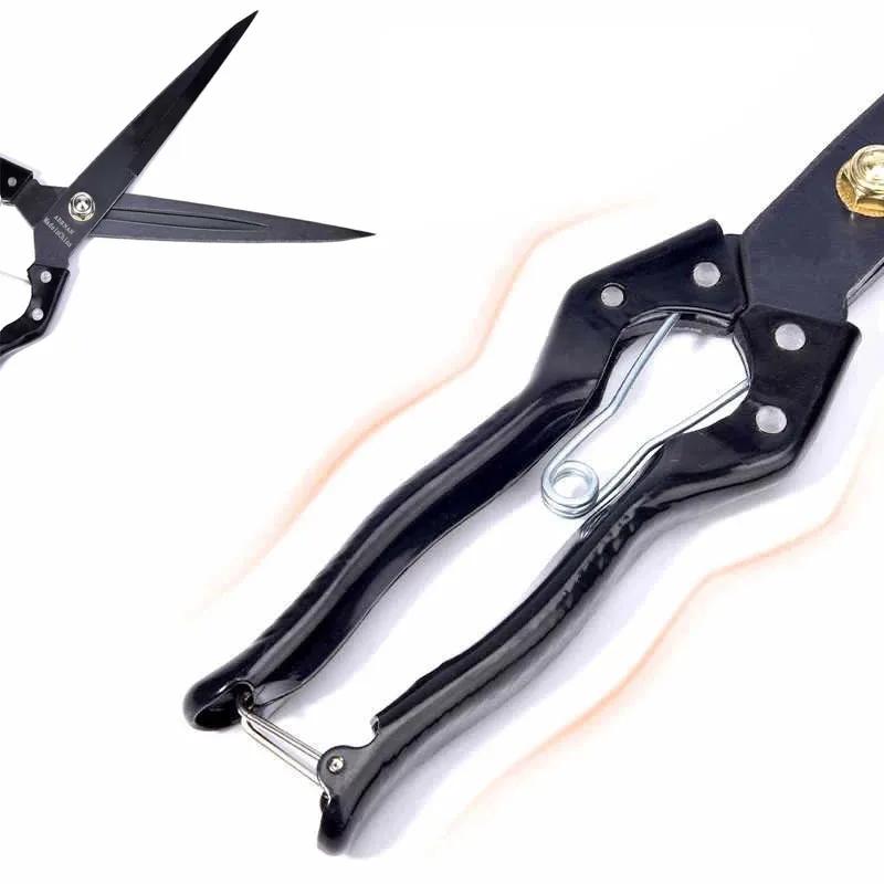 Wool Scissors High Carbon Steel Metal Scissors Multifunctional Pet Grooming Professional Work Tools Labor-saving Spring Design