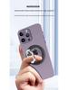 Magnetic Double Ring Phone Holder: Foldable Zinc Alloy Stand