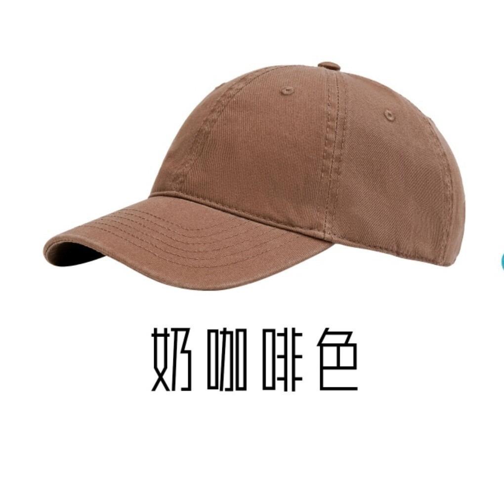 Spring And Summer Solid Color Baseball Caps For Men And Women, Simple And Versatile Face Caps, Sun Protection And Shading