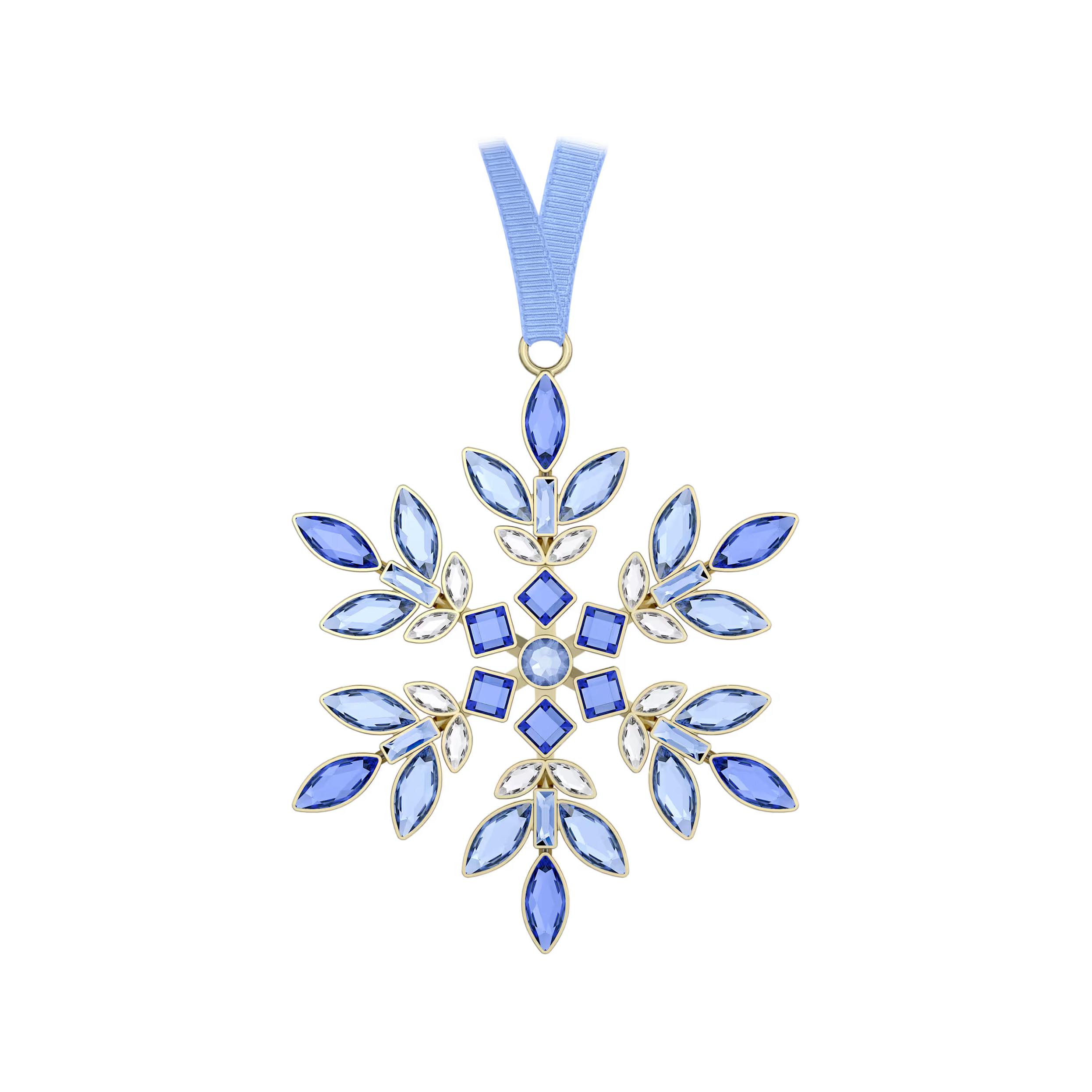 

Swarovski Gema Inlaid Design Imitation Crystal Metal Polyester Pendant Women pendant Blue 5691042 Box (Random Color)