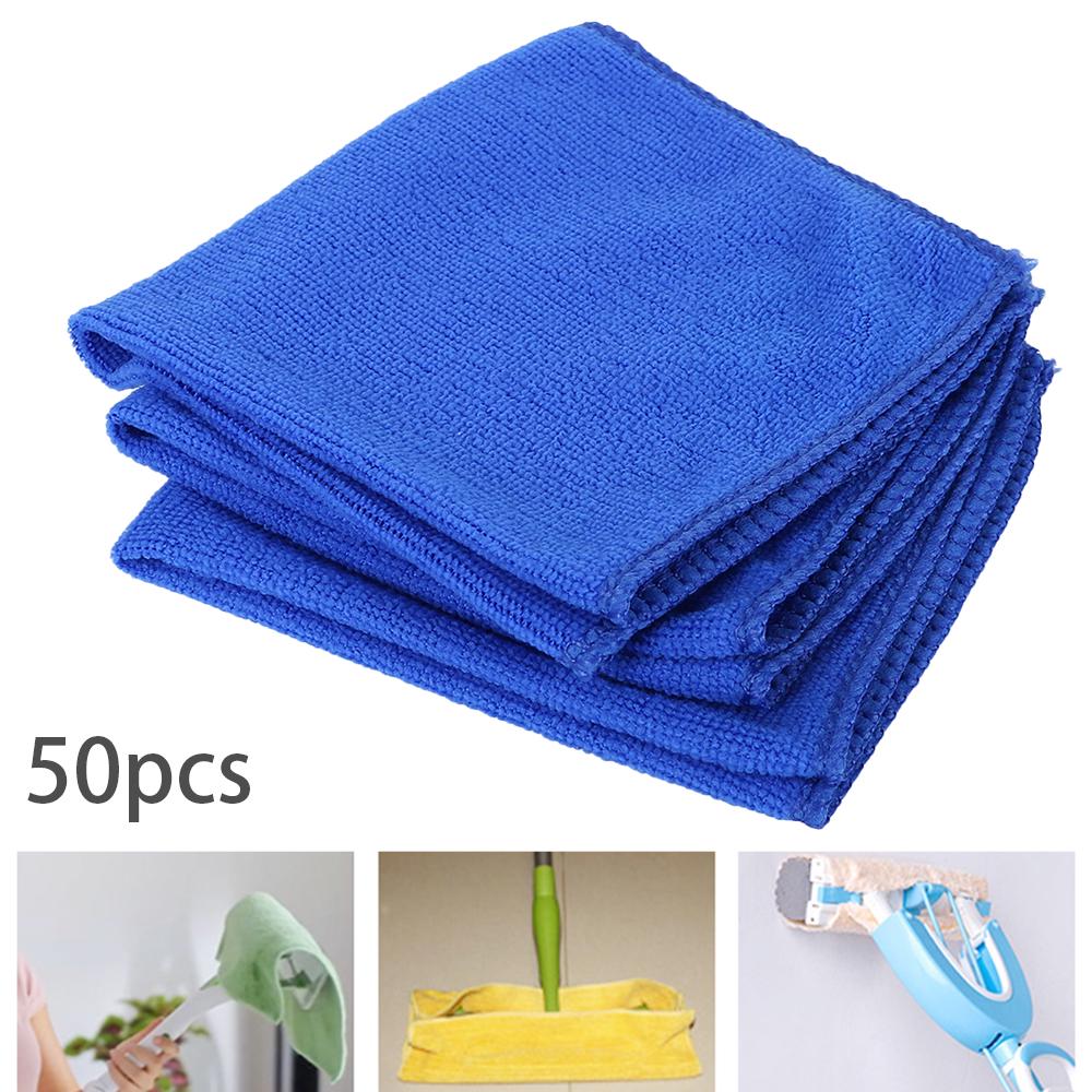 5/50pcs Washing Cloth Towel Duster Microfiber Car Cleaning Towel Soft Cloth Home Cleaning Micro Fiber Towel Car Washing Glass