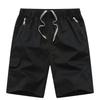 Men's Khaki Cargo Shorts Multi Button Pocket Casual Mid-Length Daily Outdoor Wear