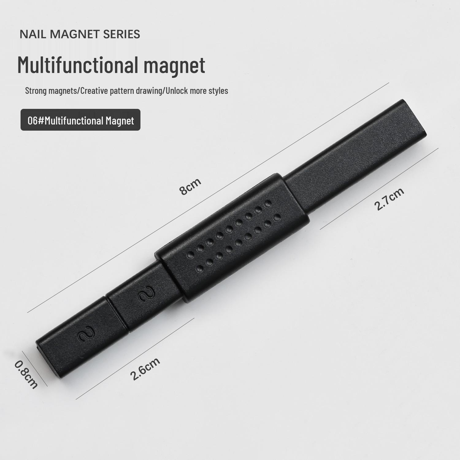 

Nail Art Multi-Purpose S-Stripe Cat Eye Magnetic Tool for Nail Polish