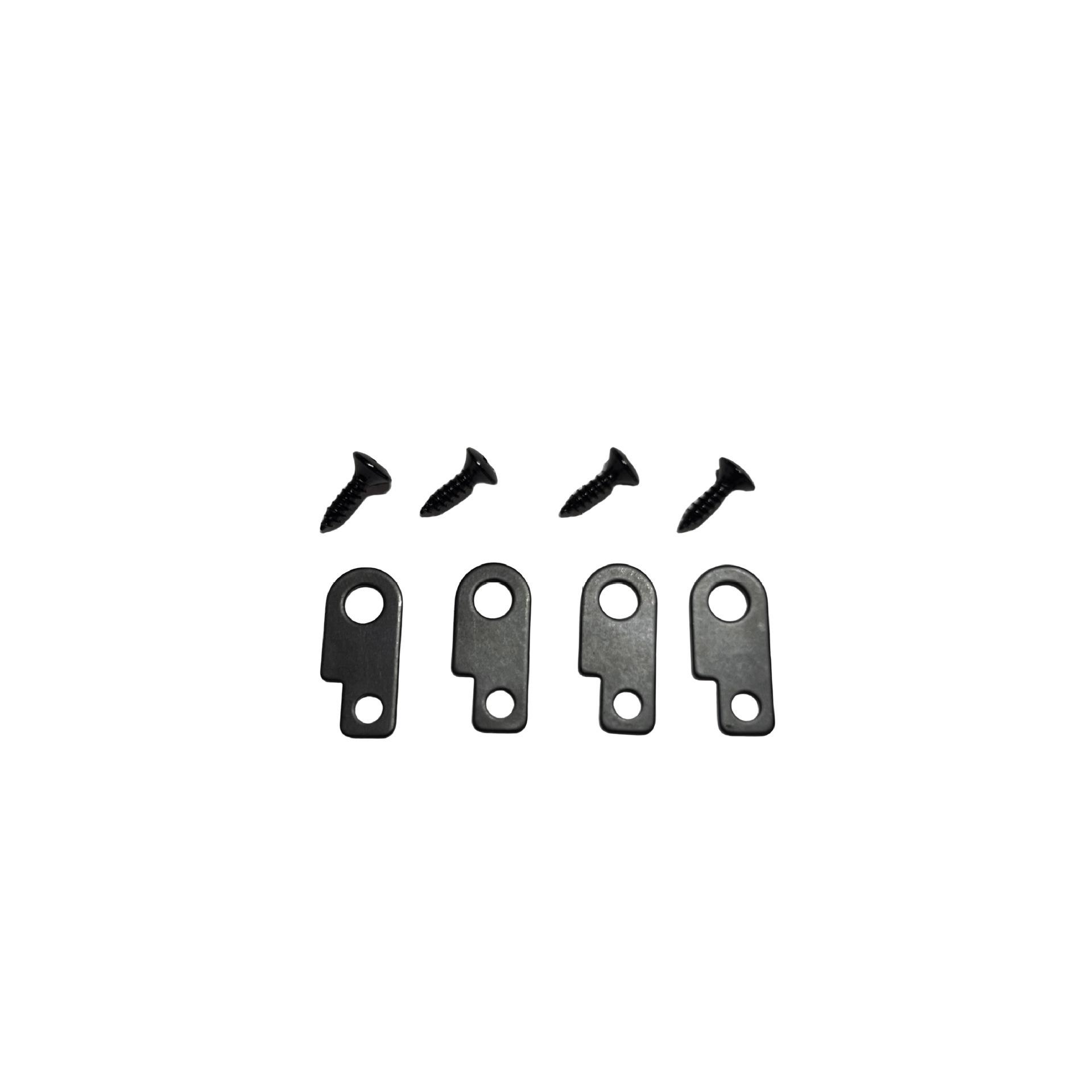 

Electric Guitar Pedal Mount Lock Kit Set of 4 чорний