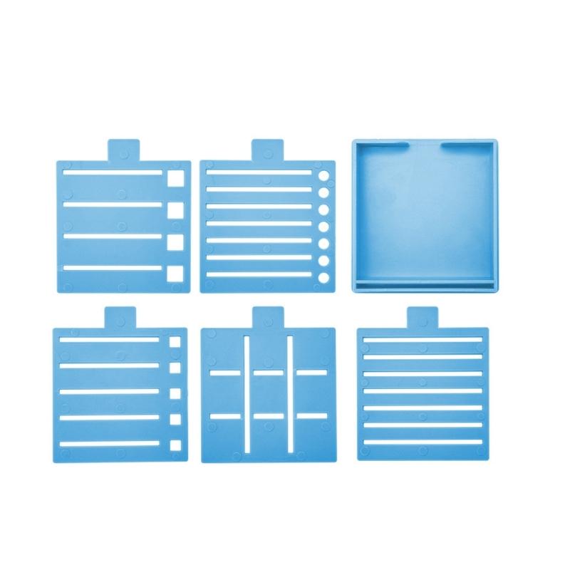 Plastic Sticky Notes Holder Organizers Box Storage Container For Colorful Memo Pads Offices School Supplies