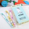 13pcs Set Cute Gel Pen 0.5mm Erasable Washable Handle Erasable Pen Refill Rod Blue Black Ink School Office Writing Supply Tool