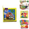 Vibrant Intelligence Development Cloth Bed Cognize Book Educational Toy For Babies