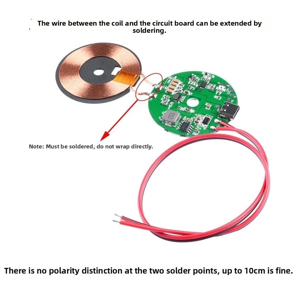 5W/10W/15W/20W Fast Charging Circuit Board High Power Wireless Charging Module  Car Modification
