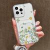 Card Slot Holder Silicone Wallet Pocket Case For Xiaomi Redmi Note 13 12 iPhone 17 Air 16 14 Pro Max Samsung S23 S24 S25 Plus Cover Clear Phone Bumper