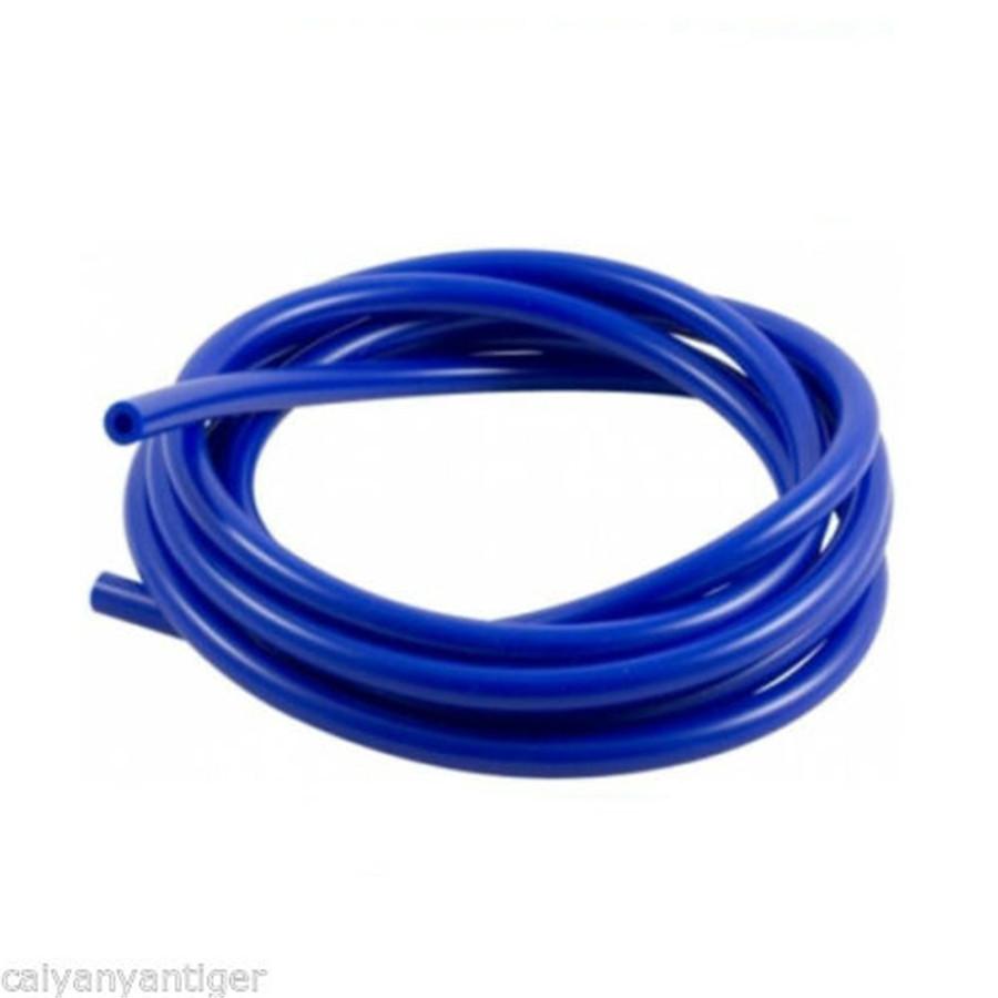

New Car 4mm 5 Meters Blue Silicone Vacuum Tube Hose Pipe Silicon Tubing 16.4ft