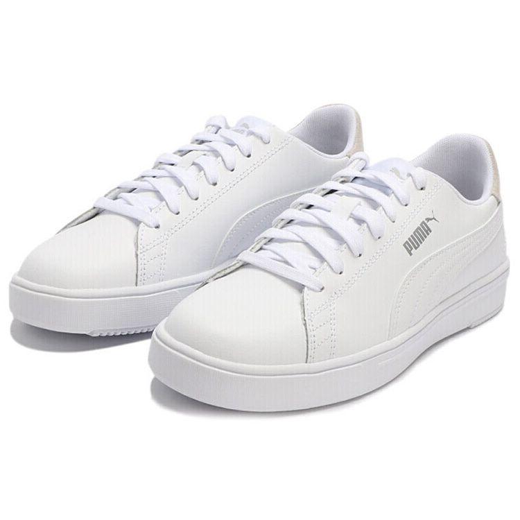 Puma Serve Pro Lite White Grey Violet Unisex Sneakers Silver 374902-01