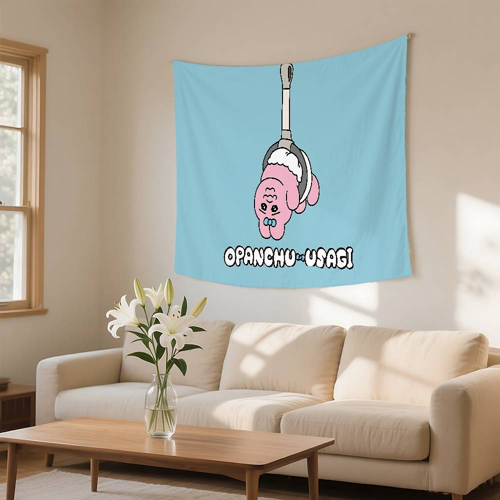 OOpanchu UUsagi Cartoon Tapestry Customizable Tapestries Of Various Styleswall Hangings Celebrity Photo Printing wall Hanging