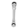 Ratcheting Wrench Socket Set Multifunctional Double Flex Head 72 Tooth Ratchet Wrench 14 19mm