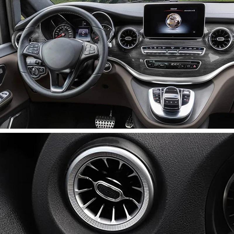 Front Interior Dashboard A/C Air Outlet Turbo Conditioning Vent For Mercedes Benz V Class W447 Vito A4478308502