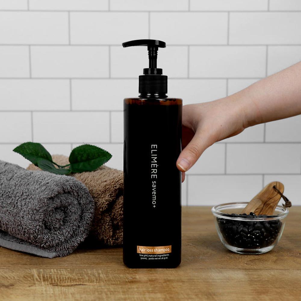 ELIMERE Savemo+ Anti-Haarausfall Schwarzbohnen Shampoo 500ml
