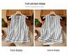 Premium Women's Vertical Stripe Vest – Korean Style Loose Summer Top 2025