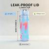 1PC It Is My 11th Birthday Color Print 750ml Color Plastic Sports Water Bottle Leakproof Flip Straw Lid Suitable for Sports Office Home Use