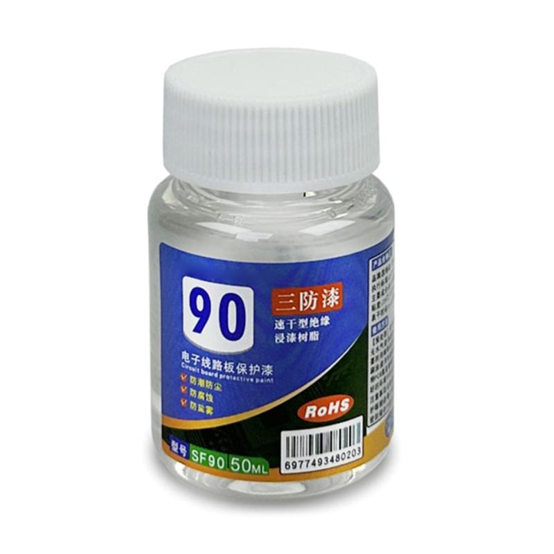 Quick Drying Protective Coating Waterproof Clear Potting Compound Repair Paint for Electronic Circuit Boards Easy to Use