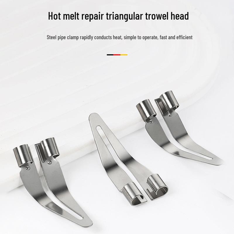Bumper Headlight Plastic Repair Kit: Welding Nails, Gun, Triangular Head, Smoothing Knife, Right Angle, Bent Corner Tool.