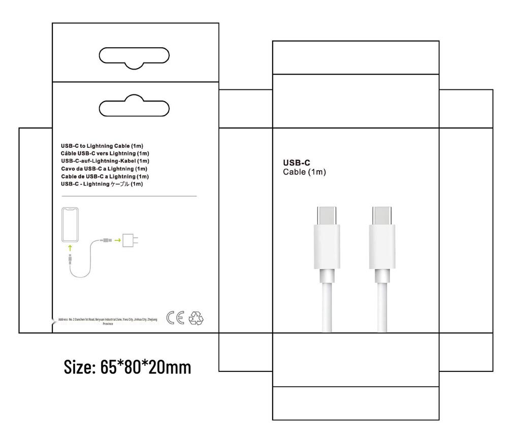 Apple-Compatible PD C-C, U-iOS, C-iOS Fast Charging Cable for 5-16 Devices