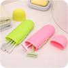 Porte-brosse à dents Portable housse boîte dentifrice voyage Camping randonnée Capsule salle de bain rangement bain de bouche tasse