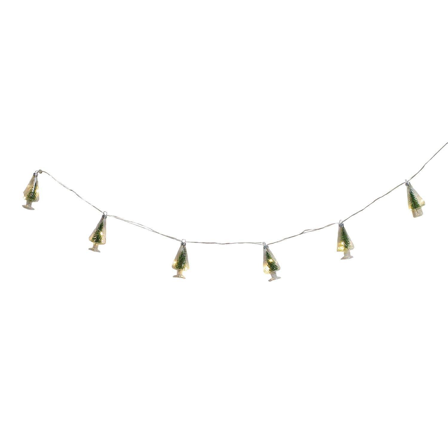 

SPICE OF LIFE Glitter LED Garland Christmas Green Tree HZXH3810GR зелений