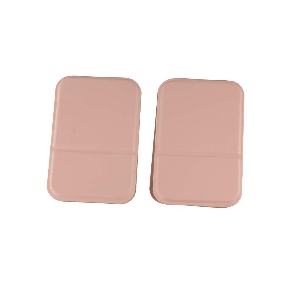 Solid Color INS Desktop Stand Mirror Pu Leather Pocket Make-up Mirror Fold Makeup Mirror Dormitory