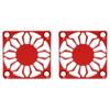 2 Pcs Aluminum Alloy Cooling Fan Cover 30x30mm Engine Cooling Fan Cover  Cooling Projects