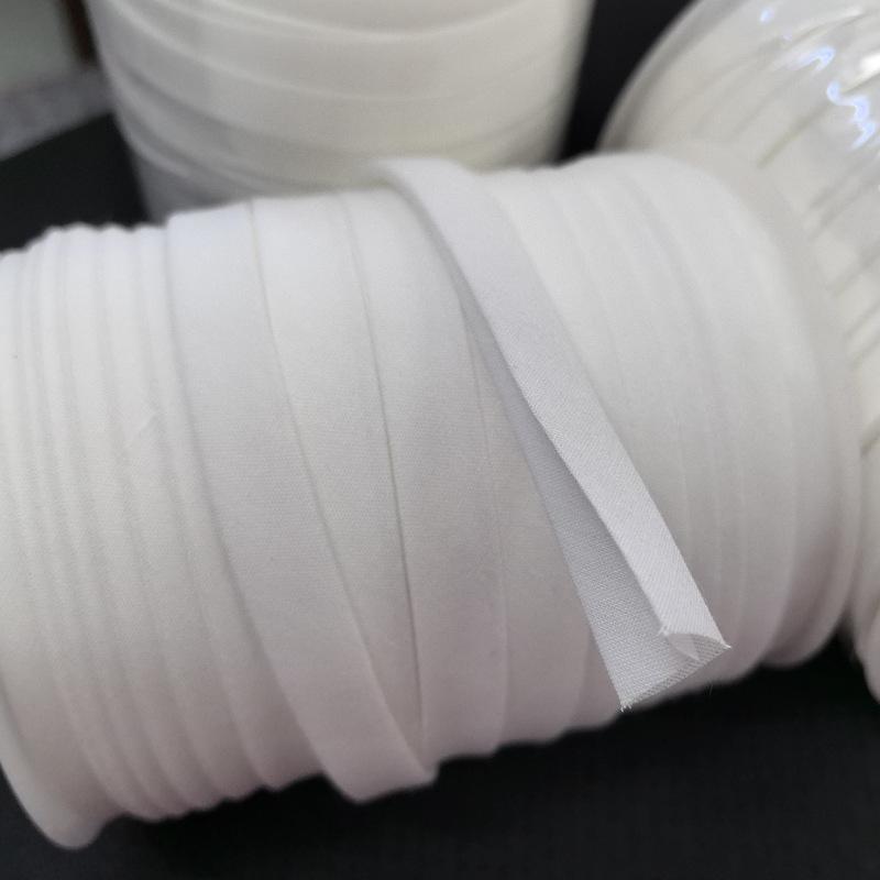 

Красная двойная косая бейка - Не требующий глажки полиэстер-хлопок для ципао своими руками, ширина 1,2