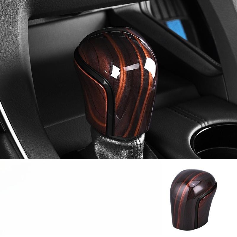 Carbon Fiber Car Gear Shift Lever Stick Head Knob Cover Car Accessories Trim for Corolla 2019-2025 Camry 2018-2025
