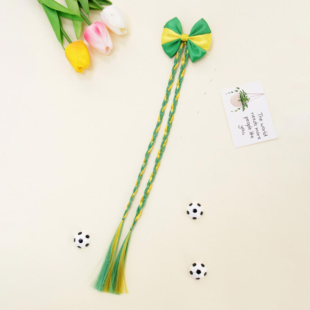 Colorful Themed Headbands, Football Fan Cheering Party Party Festive Bow Hair Accessories