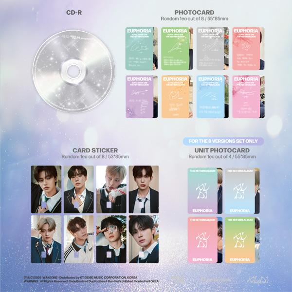 ALPHA DRIVE ONE Pierwszy minialbum [EUPHORIA] wersja JEWEL CASE