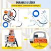 VEVOR Pro Airless Wall Paint Sprayer, 1800W Electric Sprayer Gun Kit