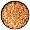 12-inch Designer Plastic Analogue Round WallClock for Home, Kitchen, Living Room, Bedroom, Office (30 Cm X 30 Cm X 6 Cm)