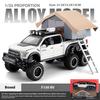 1/24 Ford Raptor Pickup Truck Model, Removable Simulated Alloy RV, Off-road Toy Car with Sound and Light, Boy's Birthday Gift