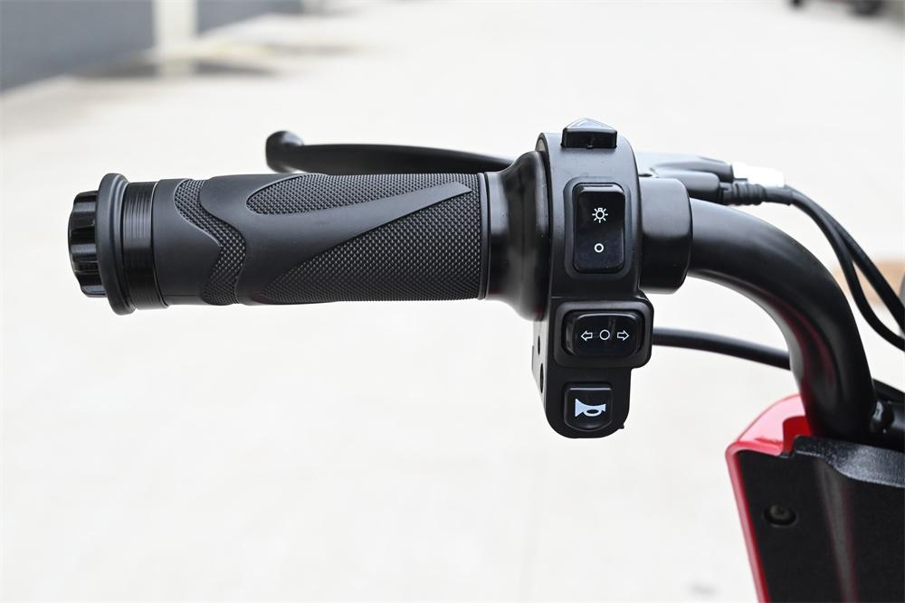 Trotinette Électrique Pliante Certifiée CE | Puissance 500W, Autonomie 50KM | 4 Roues avec Freins à Double Disque et Éclairage LED - Ultra-Sécurisée pour les Personnes Âgées