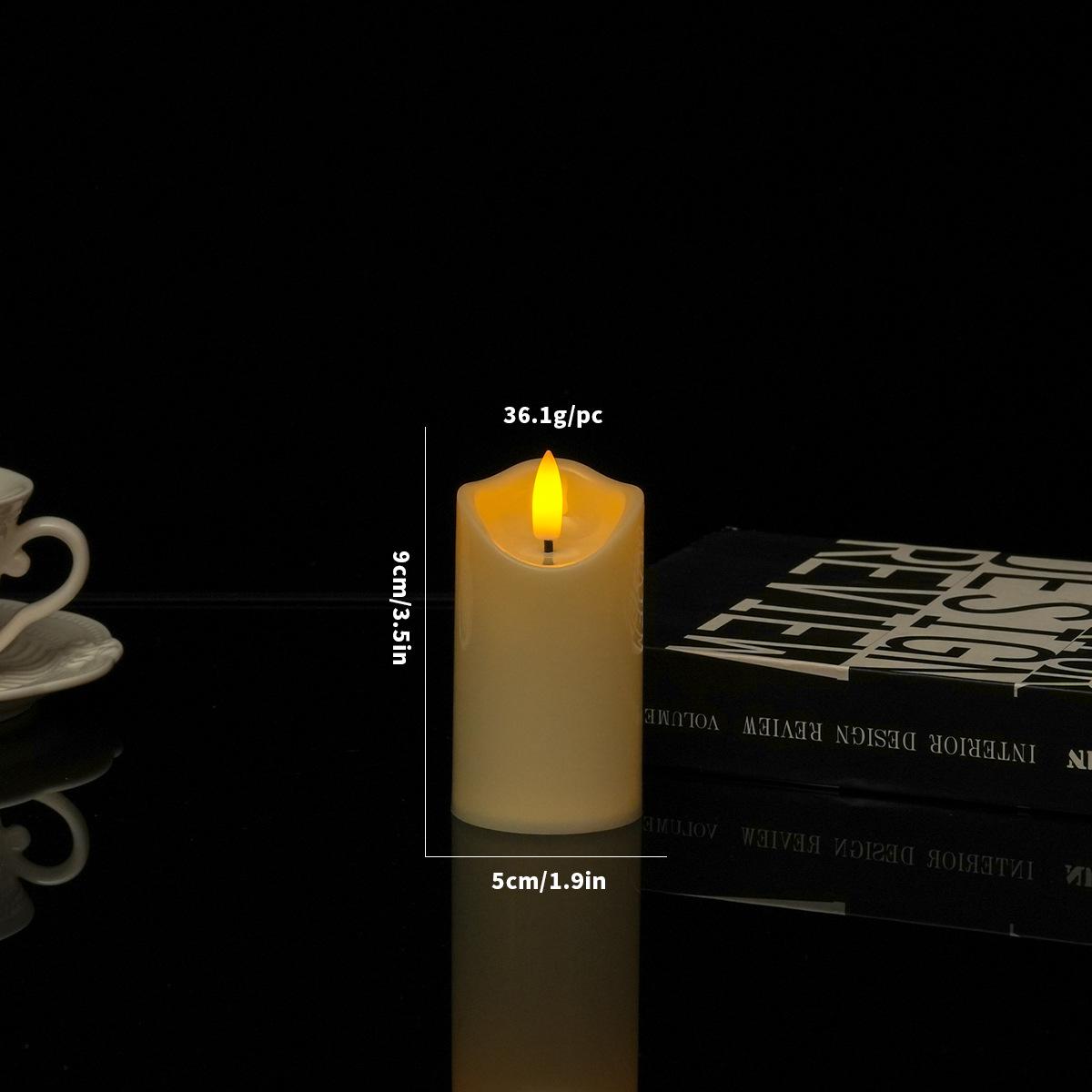 

Светодиодная свеча с мерцающим пламенем и пультом дистанционного управления для украшения вечеринок и свадеб