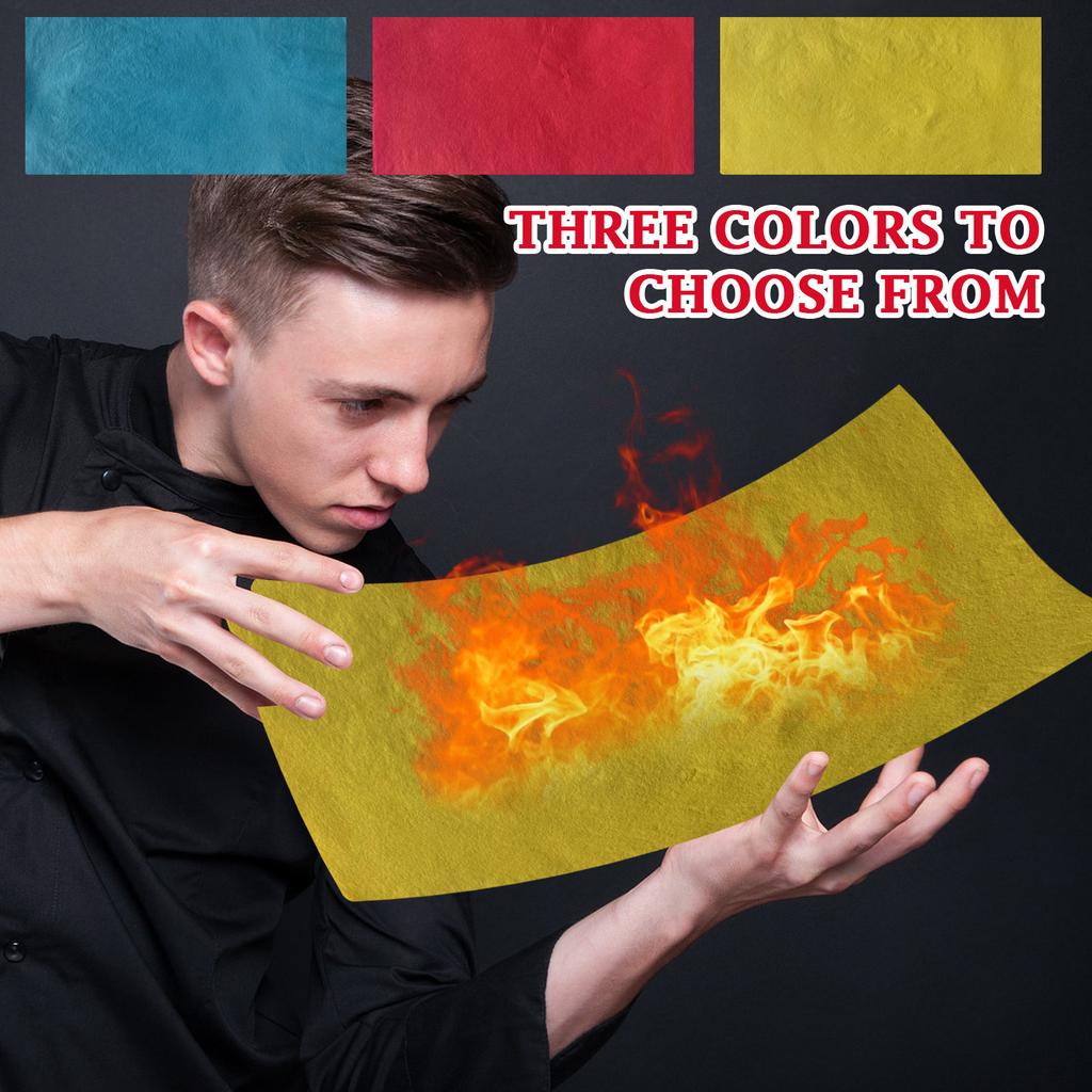 Brokatowy papier do rekwizytów ogniowych na scenę