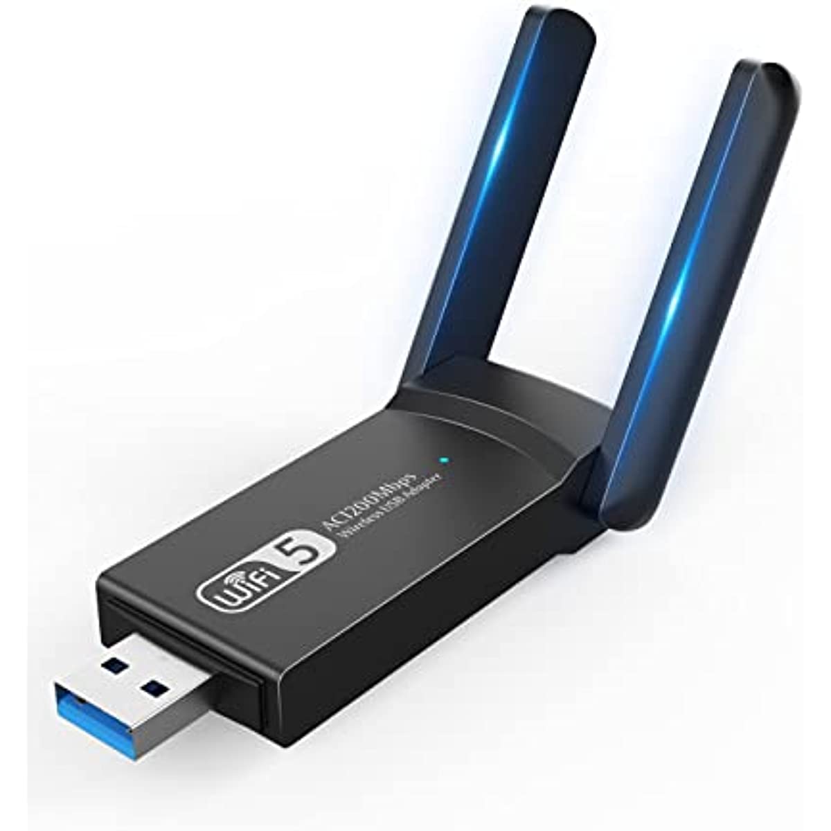 

Wifi Dongle,1200Mbps USB WI-FI Adapter Dual Band 5.8GHz / 2.4Ghz Mini Wireless Network for Windows XP/Vista/7/8/10 Mac OS X 10 Universal