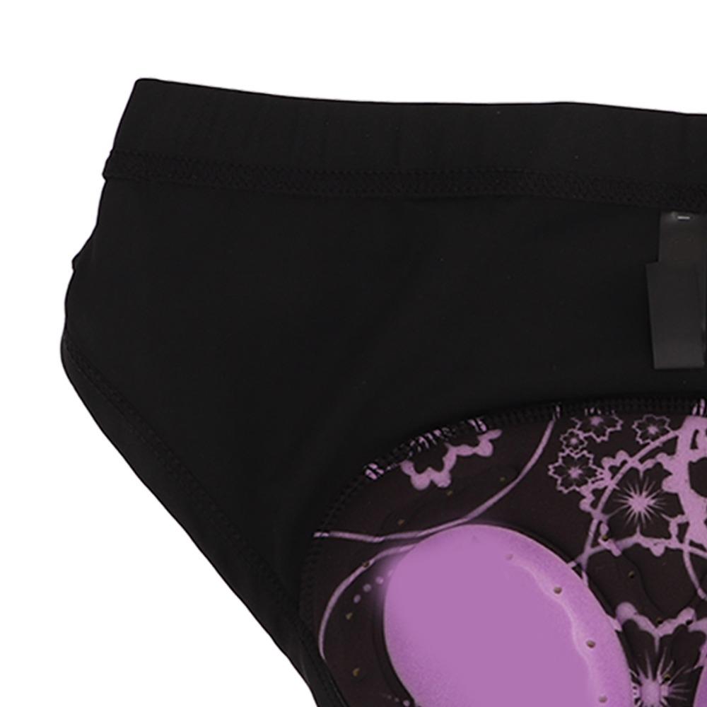 Polyester, Silicone Women Cycling Shorts Women Bicycle Briefs for MTB Road Riding Fitness