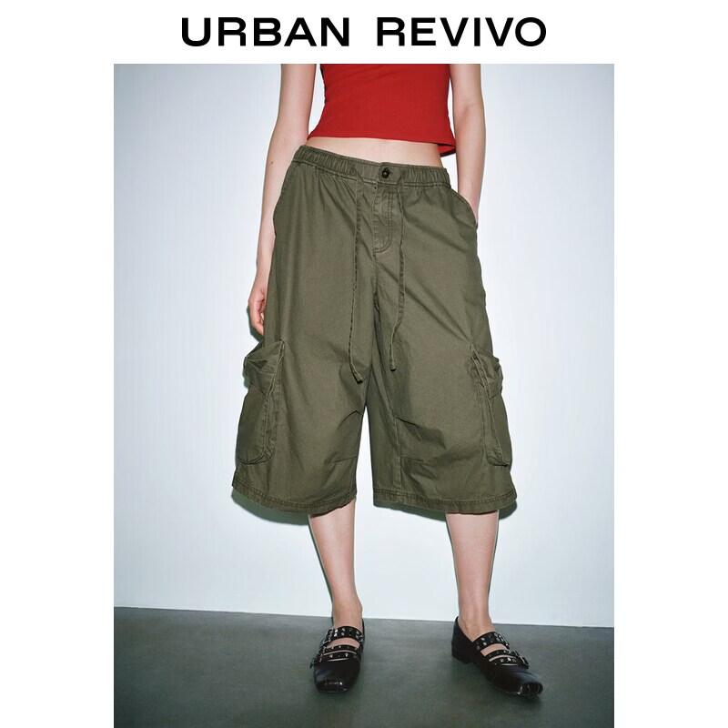 UR2026 Women s Cargo Capri Pants L