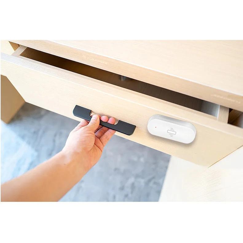 Tuya Smart Home WiFi Vibration Sensor Detection Smart Life APP Notification Real-Time Motion Shock Alarm History Record Security