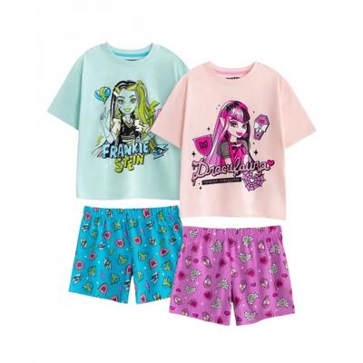 Girls Draculaura & Frankie Stein Short Pyjama Set (Pack of 2)