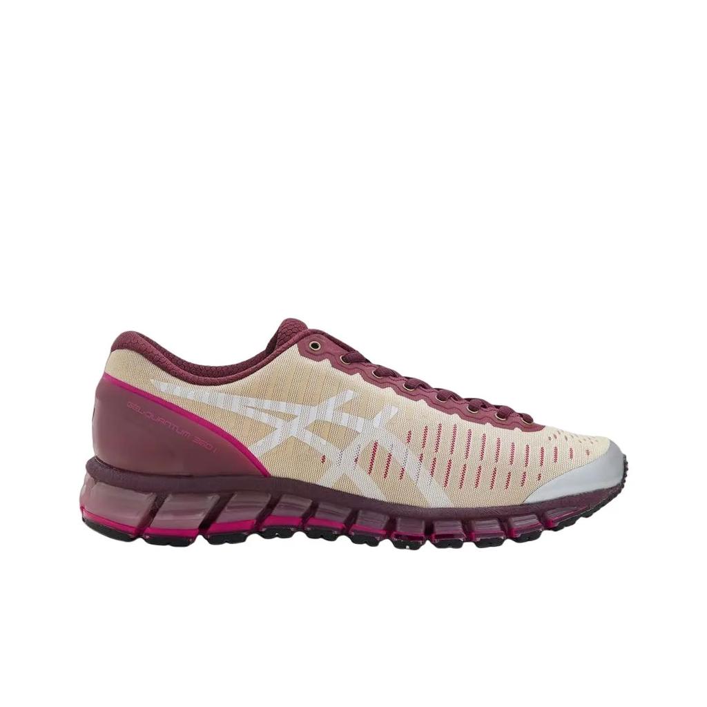 Above The Clouds X Asics Gel Quantum 360 1 Abrasion Resistant Low Top Running Shoes Men's Red Sneakers 1203A823-750