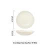 Elegant European Style Ceramic Ginkgo Deep Plate